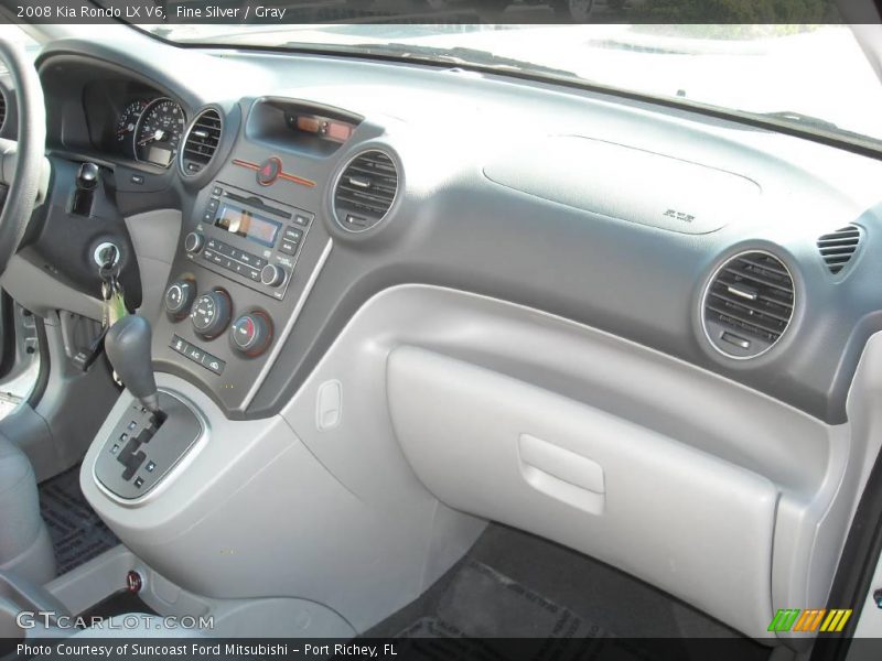 Fine Silver / Gray 2008 Kia Rondo LX V6