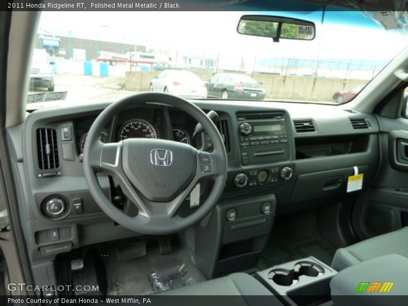 Dashboard of 2011 Ridgeline RT