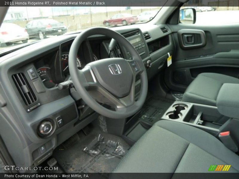  2011 Ridgeline RT Black Interior