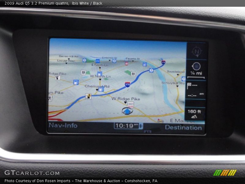 Navigation of 2009 Q5 3.2 Premium quattro