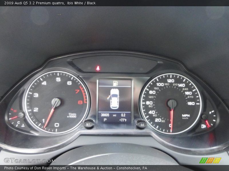  2009 Q5 3.2 Premium quattro 3.2 Premium quattro Gauges