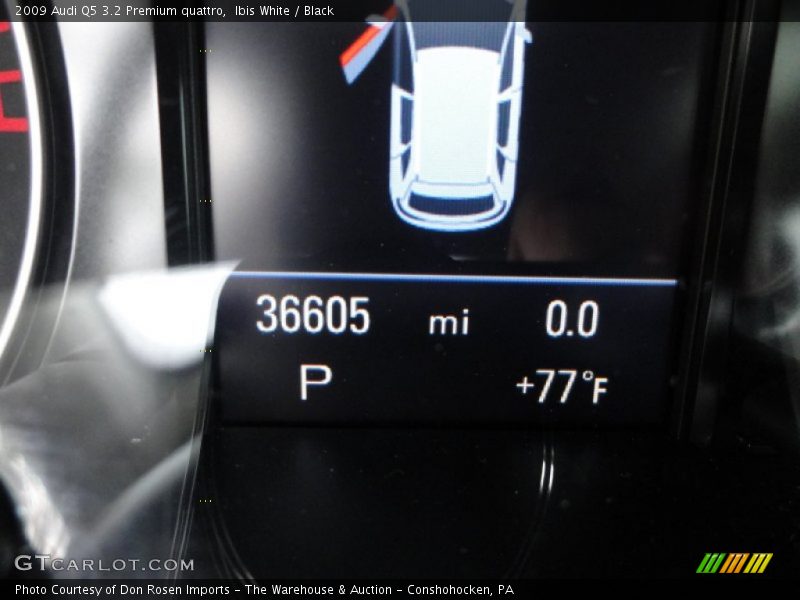 Ibis White / Black 2009 Audi Q5 3.2 Premium quattro