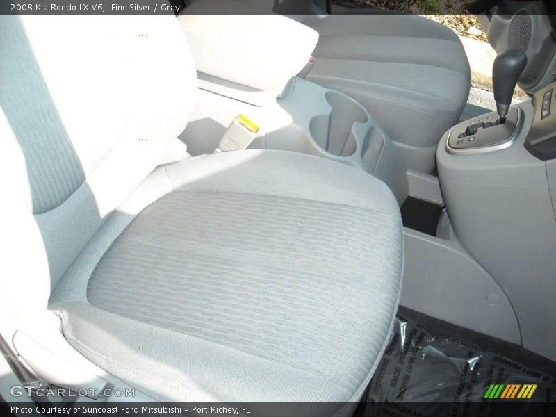 Fine Silver / Gray 2008 Kia Rondo LX V6