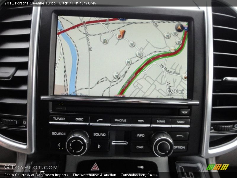 Navigation of 2011 Cayenne Turbo