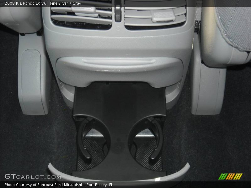 Fine Silver / Gray 2008 Kia Rondo LX V6
