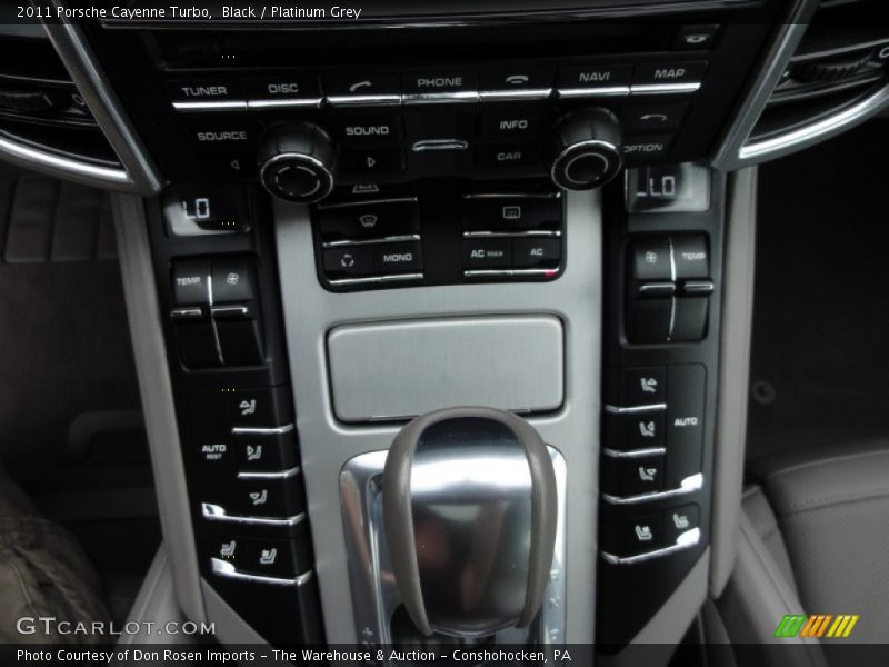 Black / Platinum Grey 2011 Porsche Cayenne Turbo