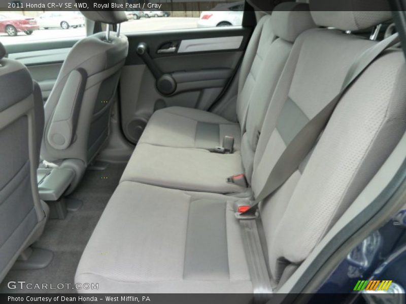  2011 CR-V SE 4WD Gray Interior