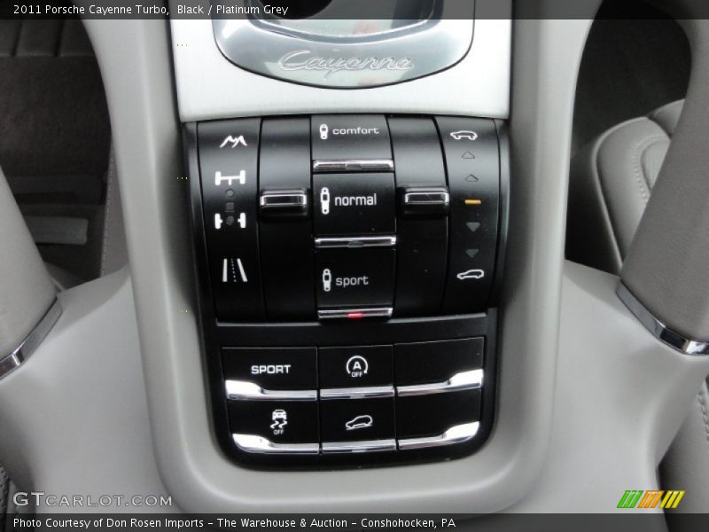 Controls of 2011 Cayenne Turbo