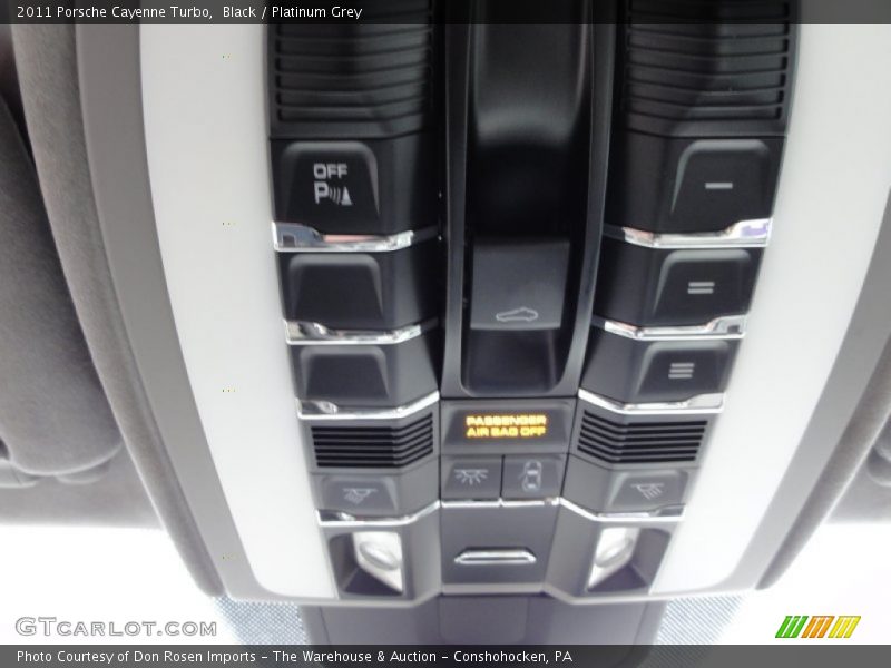 Controls of 2011 Cayenne Turbo