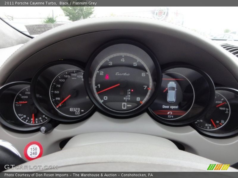  2011 Cayenne Turbo Turbo Gauges