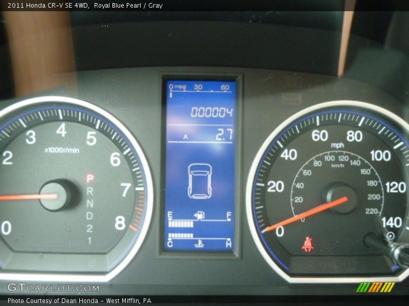  2011 CR-V SE 4WD SE 4WD Gauges