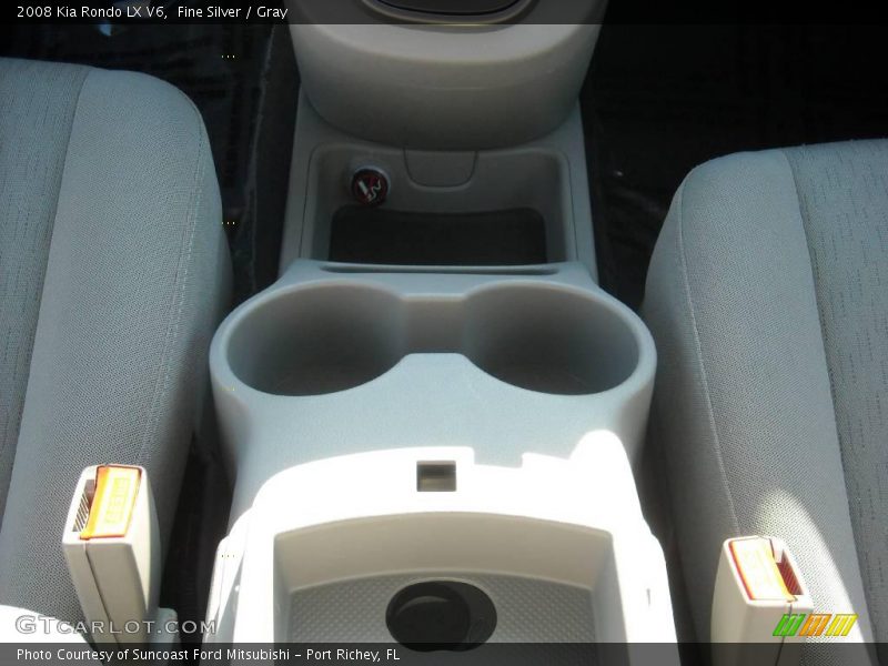 Fine Silver / Gray 2008 Kia Rondo LX V6