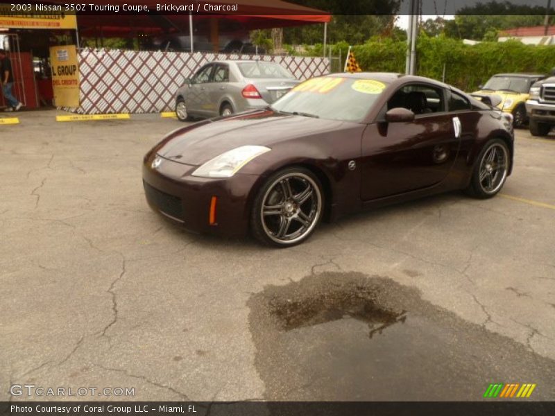 Brickyard / Charcoal 2003 Nissan 350Z Touring Coupe