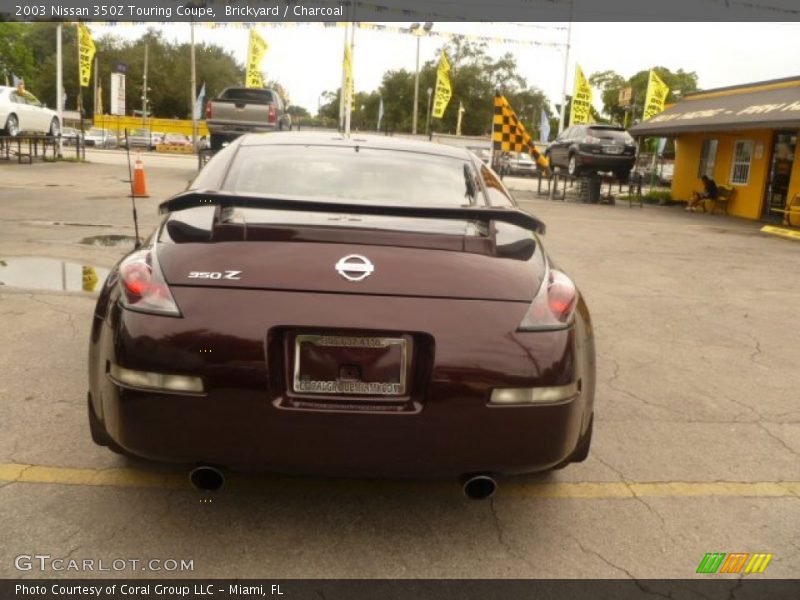 Brickyard / Charcoal 2003 Nissan 350Z Touring Coupe