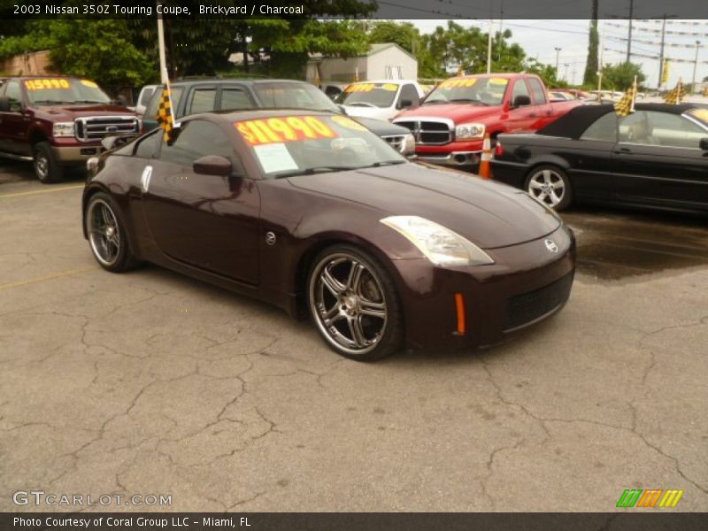 Brickyard / Charcoal 2003 Nissan 350Z Touring Coupe