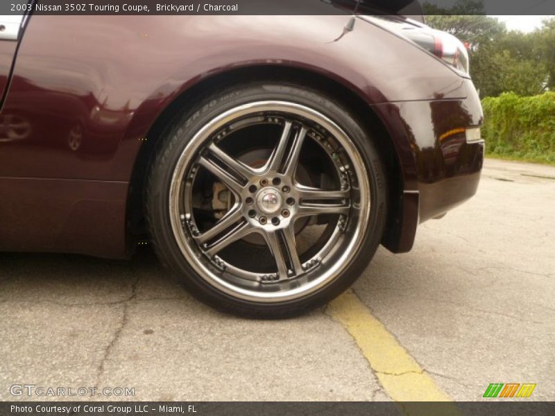 Custom Wheels of 2003 350Z Touring Coupe