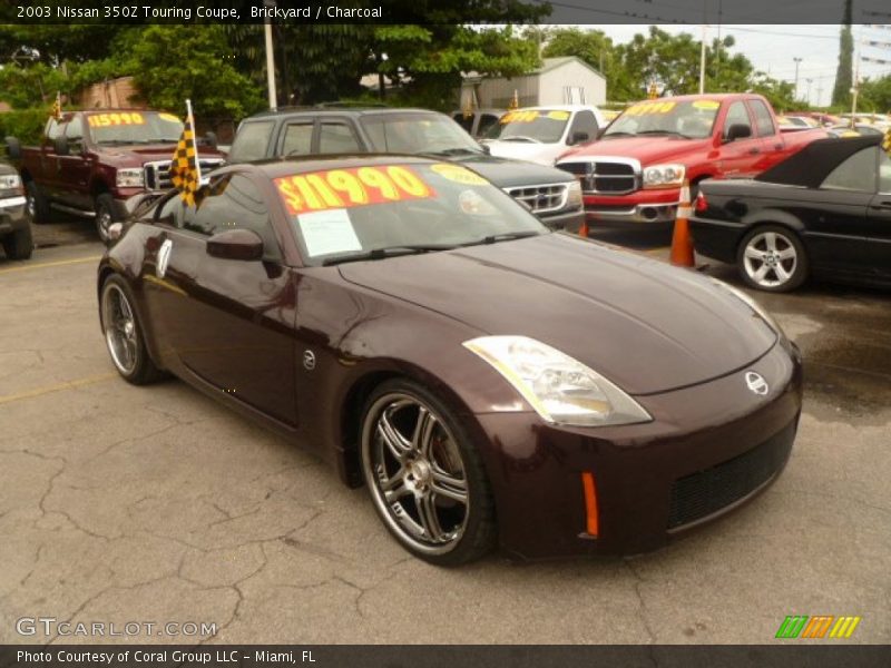 Brickyard / Charcoal 2003 Nissan 350Z Touring Coupe