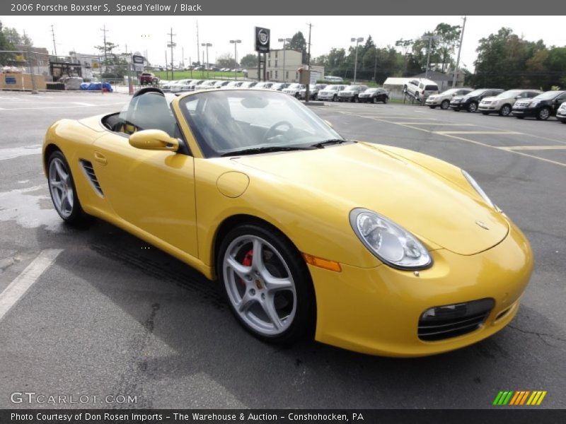 Front 3/4 View of 2006 Boxster S