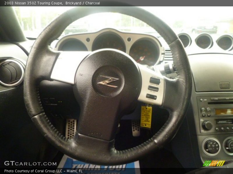 Brickyard / Charcoal 2003 Nissan 350Z Touring Coupe