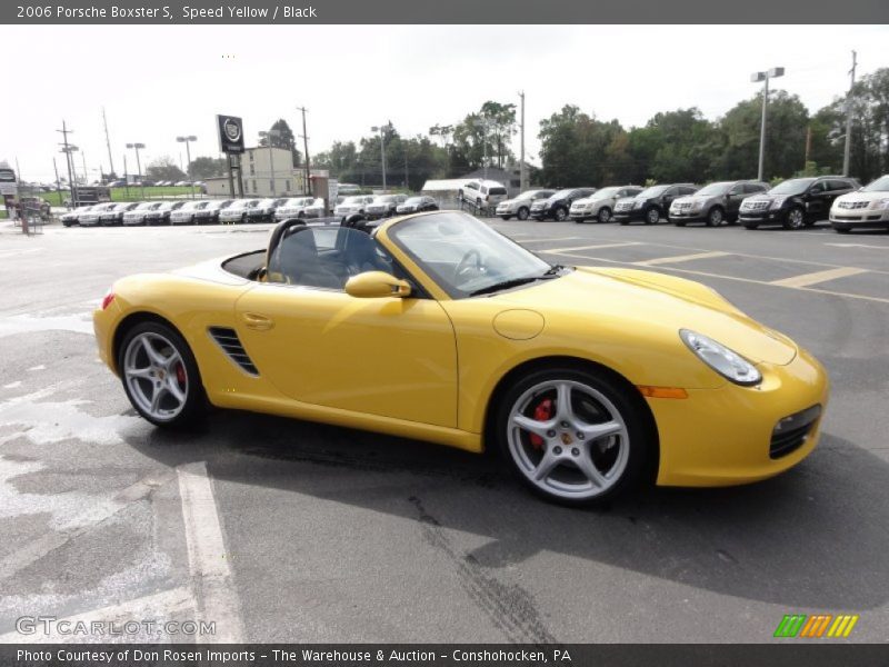  2006 Boxster S Speed Yellow