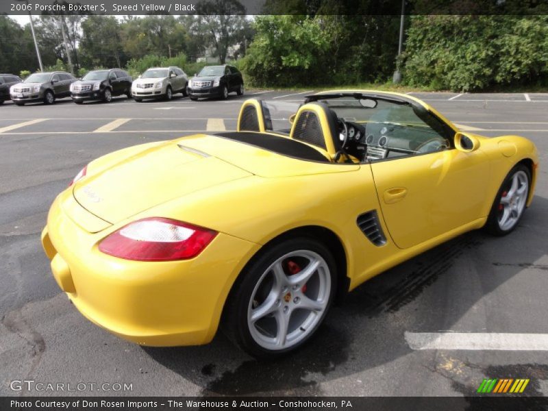  2006 Boxster S Speed Yellow