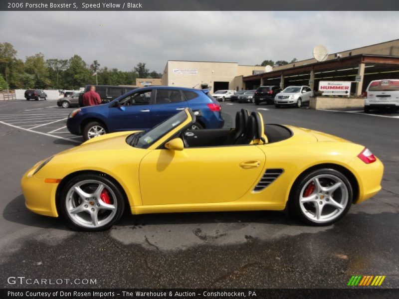  2006 Boxster S Speed Yellow