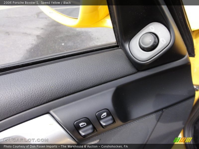 Speed Yellow / Black 2006 Porsche Boxster S