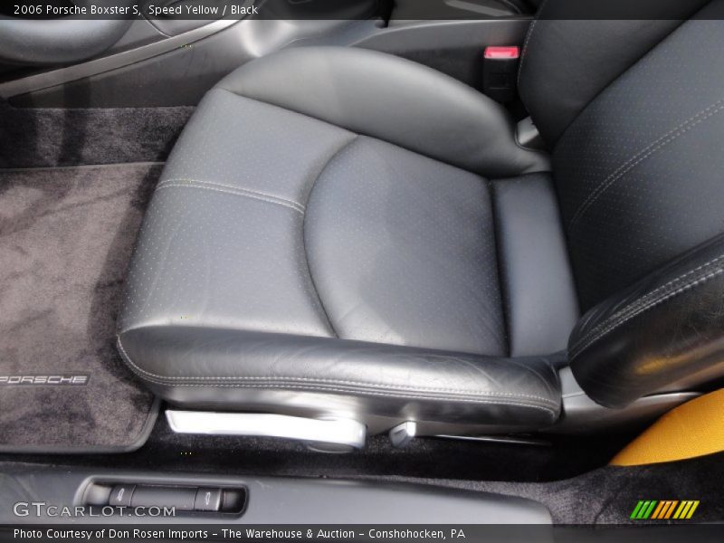 Speed Yellow / Black 2006 Porsche Boxster S
