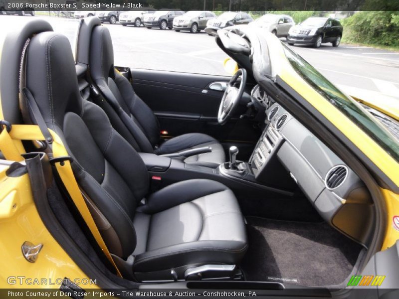  2006 Boxster S Black Interior
