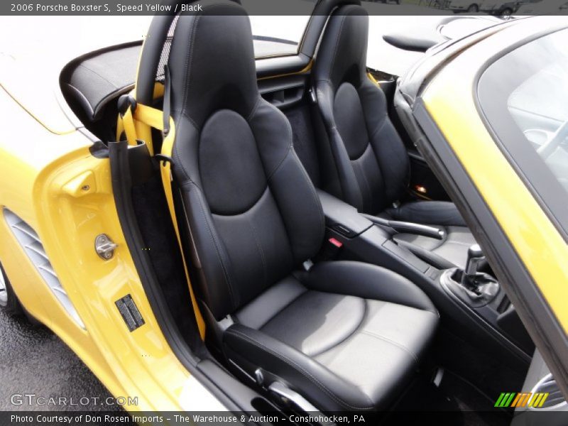 Speed Yellow / Black 2006 Porsche Boxster S