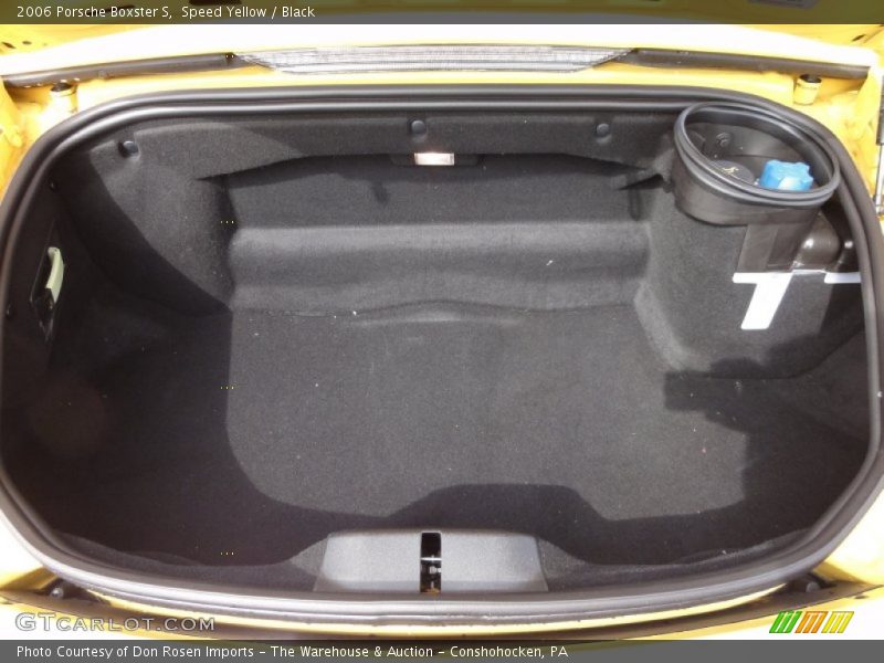 Speed Yellow / Black 2006 Porsche Boxster S