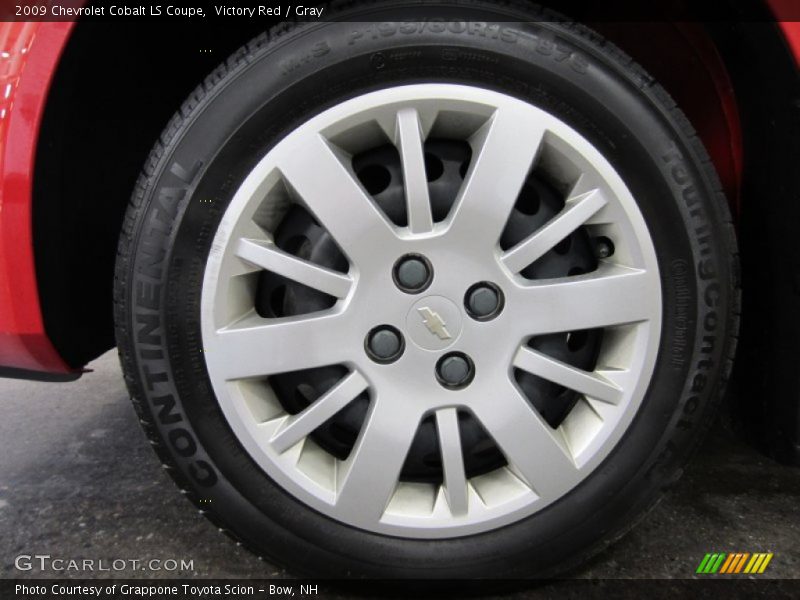Victory Red / Gray 2009 Chevrolet Cobalt LS Coupe