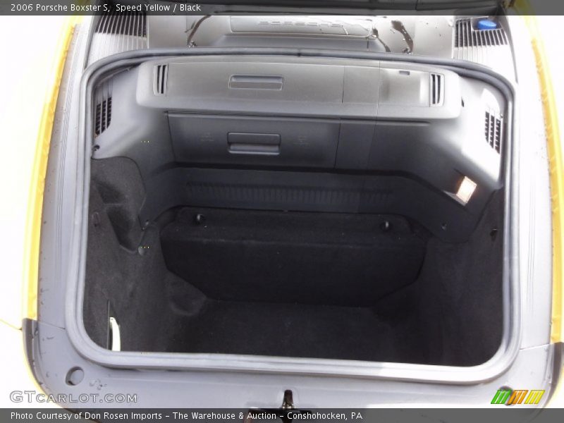 Speed Yellow / Black 2006 Porsche Boxster S