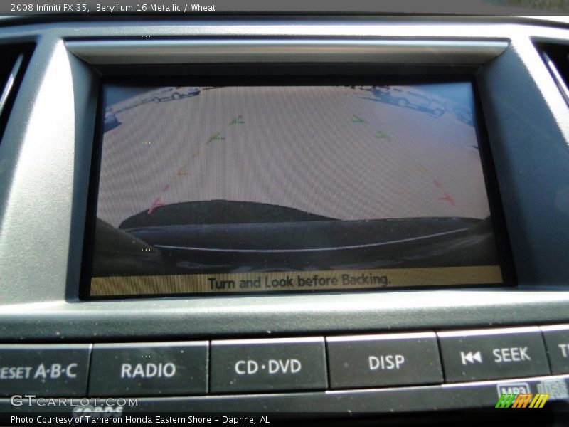 Beryllium 16 Metallic / Wheat 2008 Infiniti FX 35