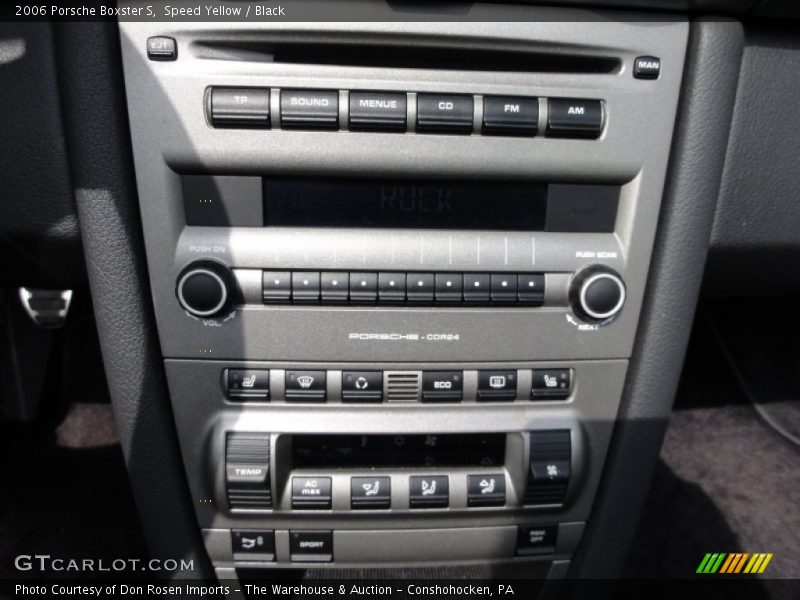 Speed Yellow / Black 2006 Porsche Boxster S