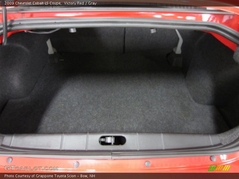 Victory Red / Gray 2009 Chevrolet Cobalt LS Coupe