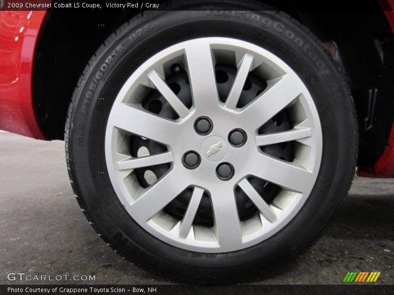Victory Red / Gray 2009 Chevrolet Cobalt LS Coupe