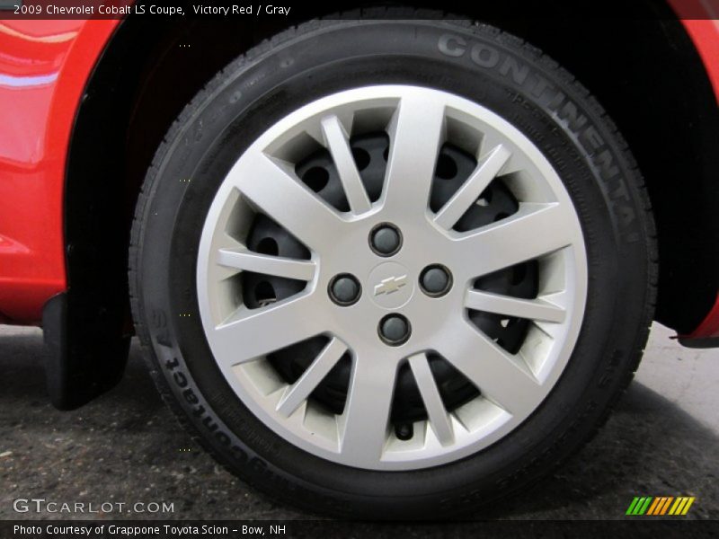 Victory Red / Gray 2009 Chevrolet Cobalt LS Coupe