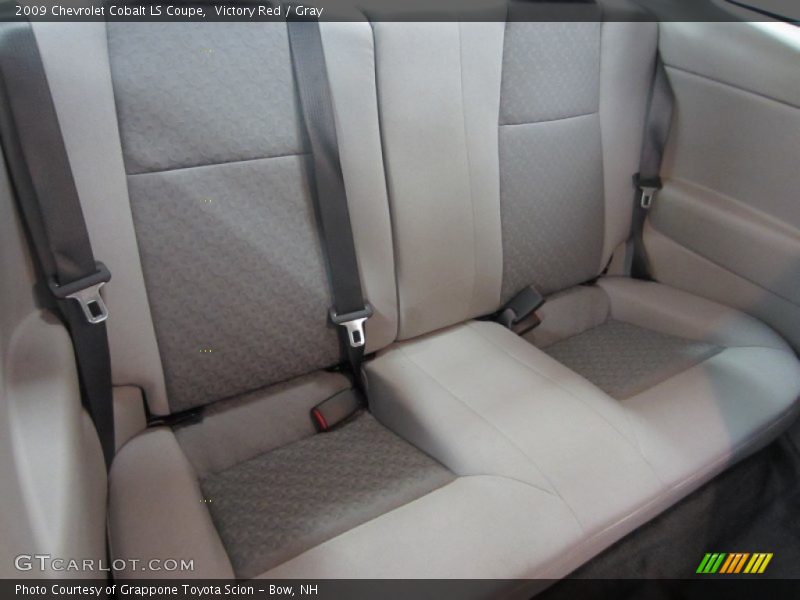 Victory Red / Gray 2009 Chevrolet Cobalt LS Coupe