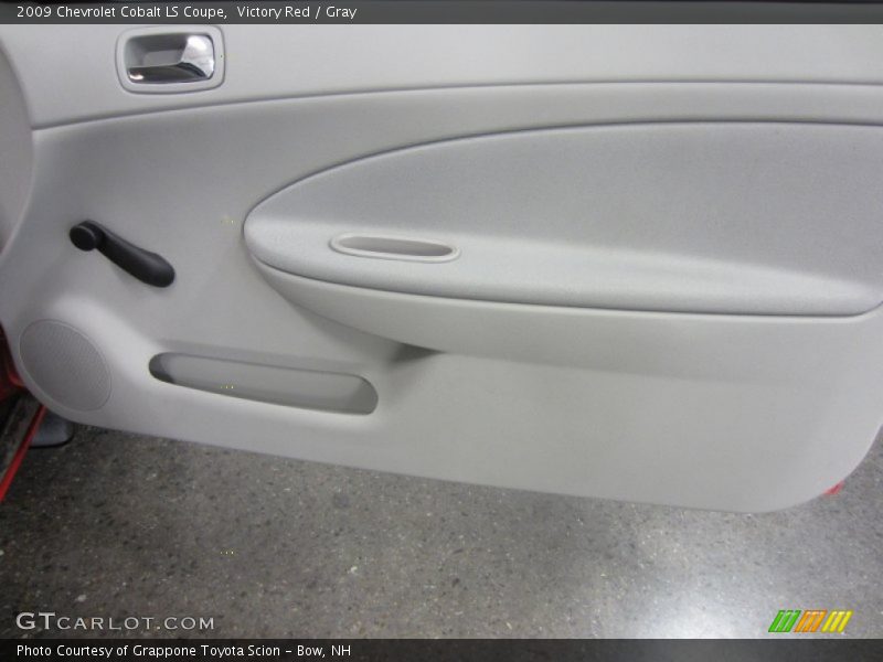 Victory Red / Gray 2009 Chevrolet Cobalt LS Coupe