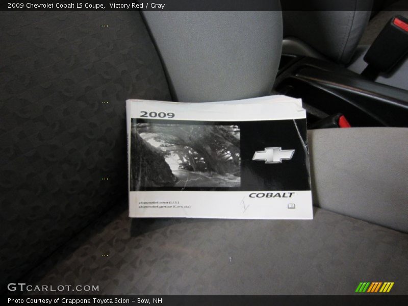 Victory Red / Gray 2009 Chevrolet Cobalt LS Coupe