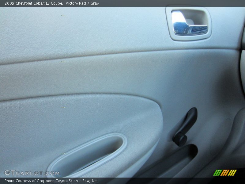 Victory Red / Gray 2009 Chevrolet Cobalt LS Coupe