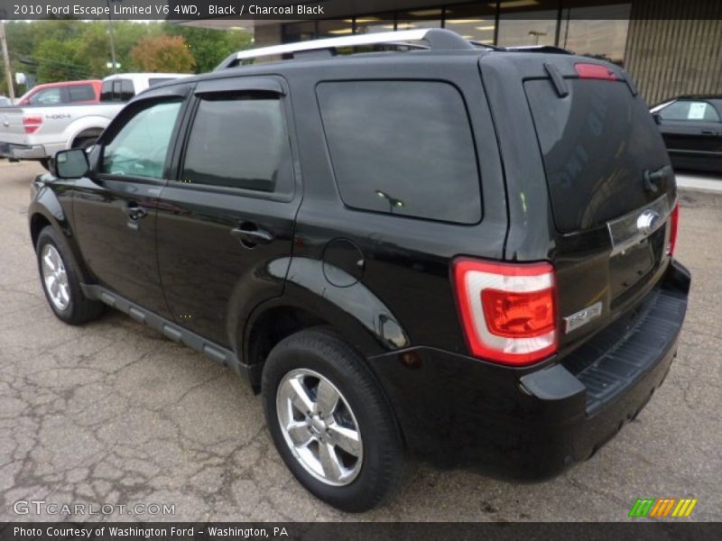 Black / Charcoal Black 2010 Ford Escape Limited V6 4WD