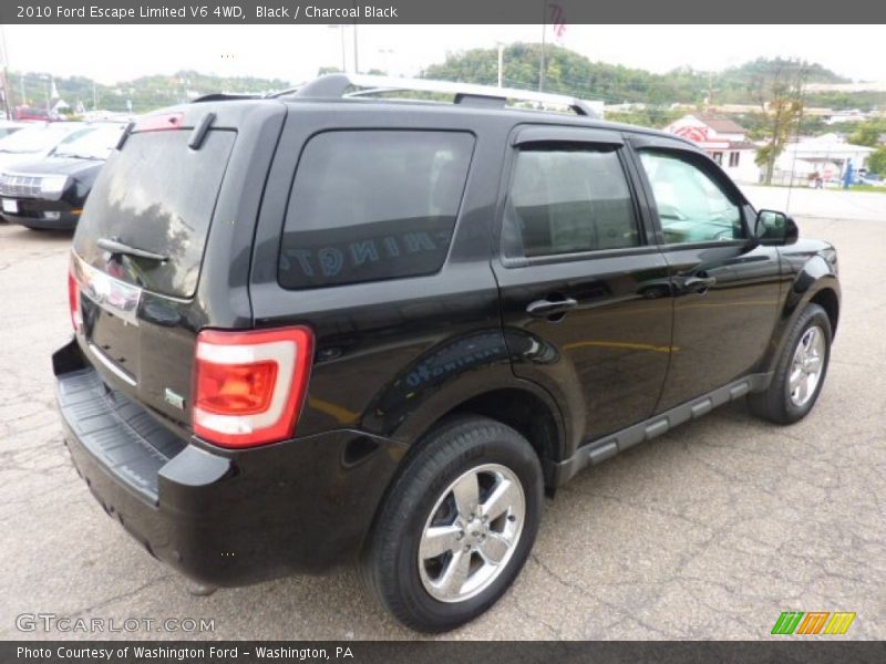 Black / Charcoal Black 2010 Ford Escape Limited V6 4WD