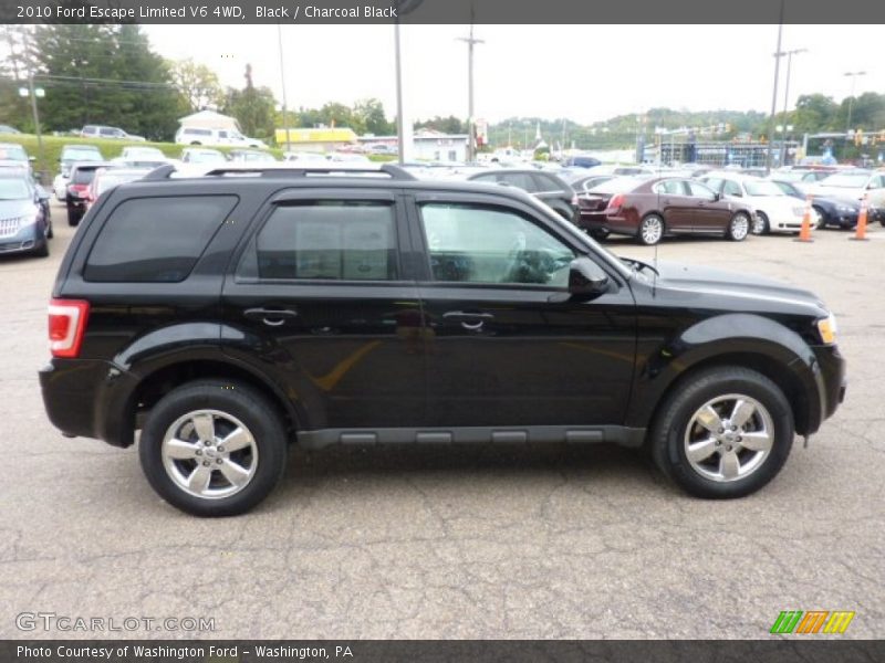 Black / Charcoal Black 2010 Ford Escape Limited V6 4WD