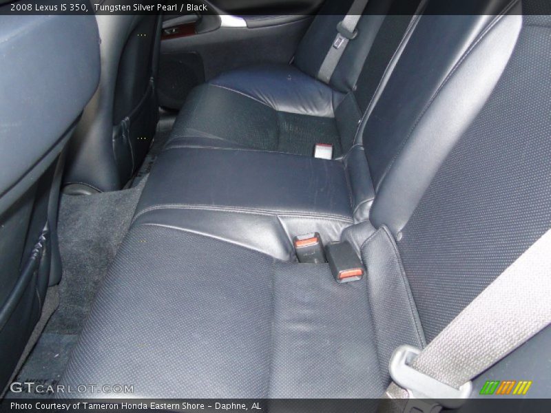 Tungsten Silver Pearl / Black 2008 Lexus IS 350