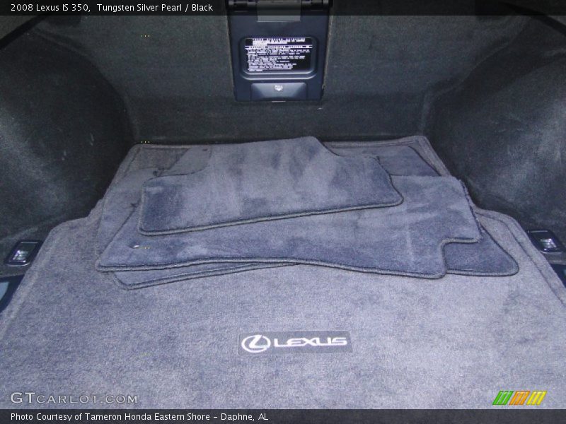 Tungsten Silver Pearl / Black 2008 Lexus IS 350