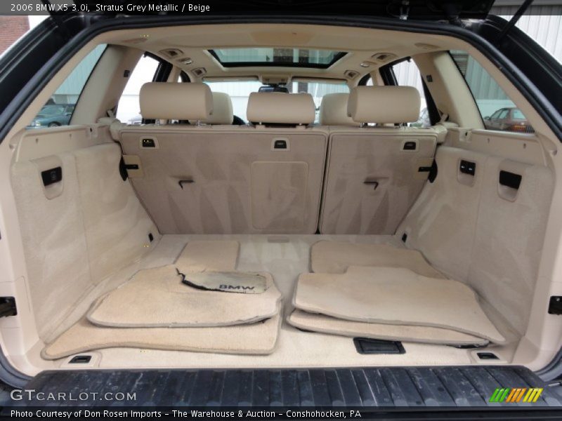 Stratus Grey Metallic / Beige 2006 BMW X5 3.0i