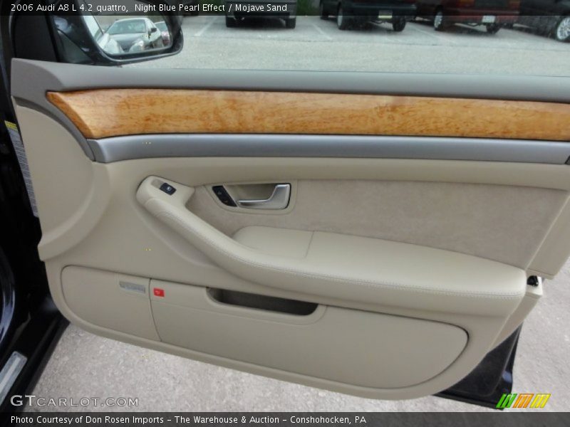 Night Blue Pearl Effect / Mojave Sand 2006 Audi A8 L 4.2 quattro