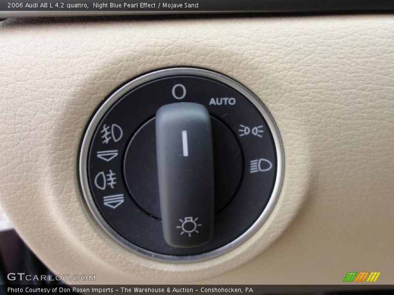 Night Blue Pearl Effect / Mojave Sand 2006 Audi A8 L 4.2 quattro